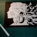 Klant imago Schermmat groen/zwart A2 - 600 x 450 mm