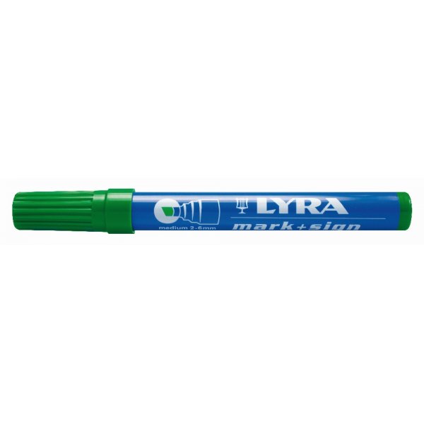 Permanente marker Mark&Sign 2-6 mm - Groen