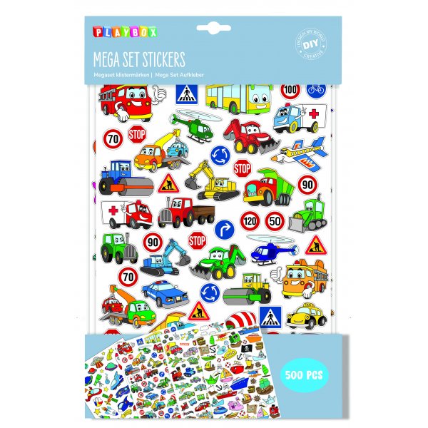 Stickers Megaset - 500 st Stickers Megaset - 500 st