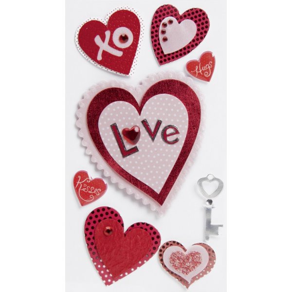 Stickermix - Liefde/Harten