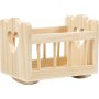 Kerstmanaccessoires - Wieg - 8 x 5,5 cm