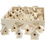 Vogelhuisjes mini - 6 x 10 st