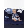 Breipatroon - Gestreept vest, trui, broek en muisjes