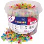 Kleine Congo-parels transparant - 450 g