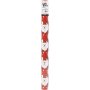 Cadeaupapier - rood - Kerstman - 5 meter