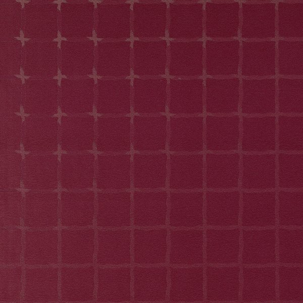 Waxdoek PVC Relif vierkant - Rood
