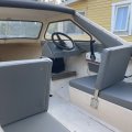 Klant imago Bekledingsstof Vinyl / Kunstleer Middelgrijs - 140 cm