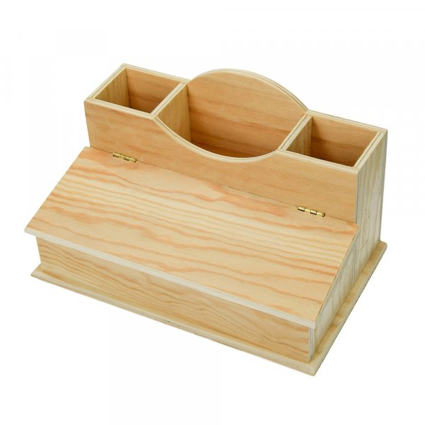 Pennenbak/vak 23 x 14 x 13 cm - onbehandeld