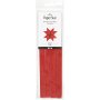 Sterstroken - rood - 6,5 cm - 100 stroken