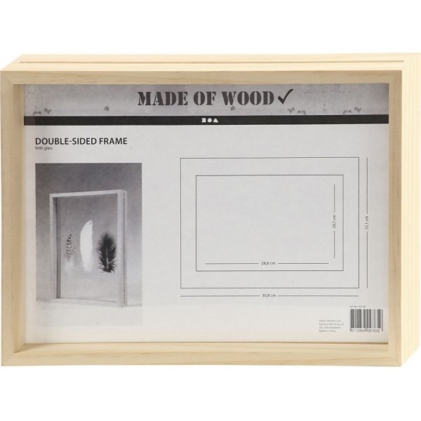 Dubbele lijst - 22,1 x 30,8 cm Dubbele lijst - 22,1 x 30,8 cm