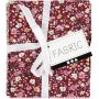 Patchworkstof - roze - 4 st