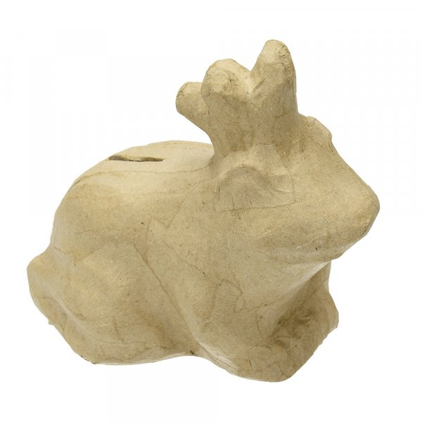PappArt figuur spaarpot 16 x 11,5 x - De Kikkerkoning