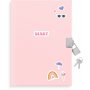 Agenda met slot - Roze