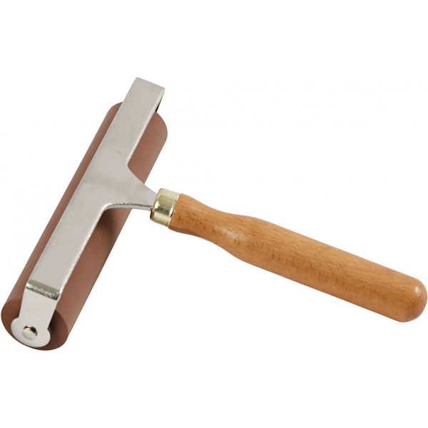 Rubberen rol/linoleumrol - 14,7 cm Rubberen rol/linoleumrol - 14,7 cm