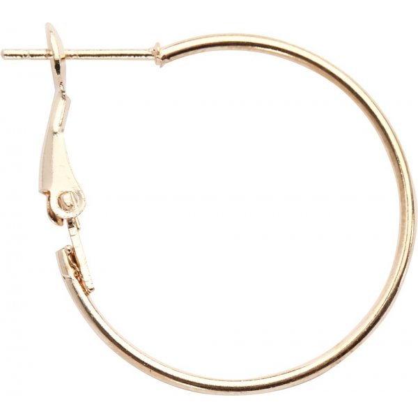 Oorbellen - verguld - 8 st Oorbellen - verguld - 8 st