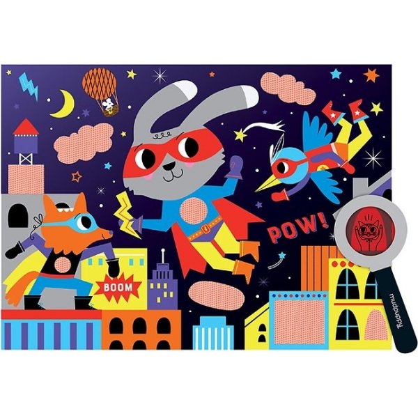 Puzzel Geheime afbeelding - Superheld Puzzel Geheime afbeelding - Superheld