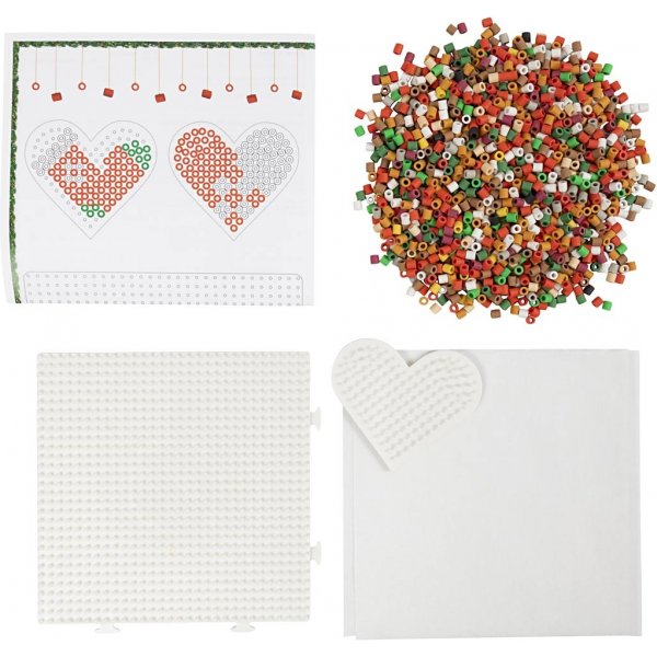 DIY Kit NABBI BioBeads - Kerstman - Kerstsok - Kersthart - Kerstboom en rendier