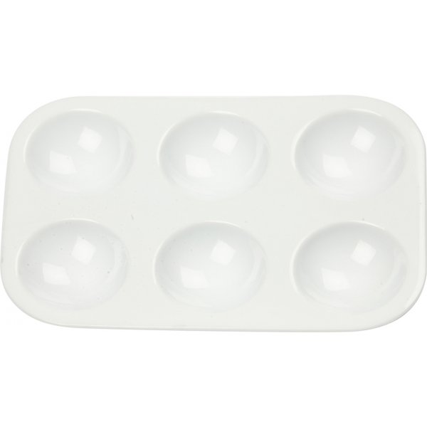 Palet - wit - 13 x 8,5 cm