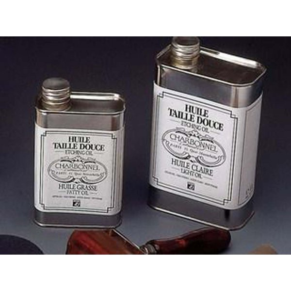 Vetolie-ets Charbonnel-inkt. Middelmatig - 500 ml