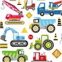 Stickers - werkvoertuigen