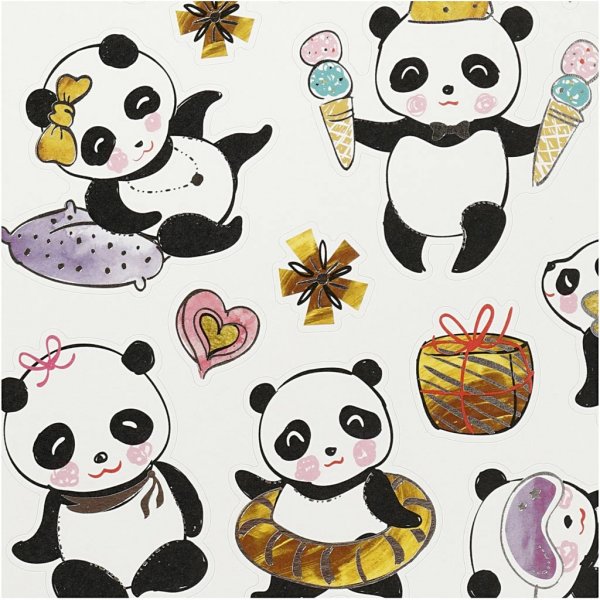 Stickers - panda's