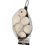 Houten kralen - 40 mm - 6 st