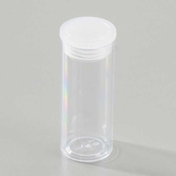 Lege tube  20 mm h 50 mm - 20-pack - met stop