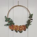 Klant imago Metalen ring � 30 cm - wit