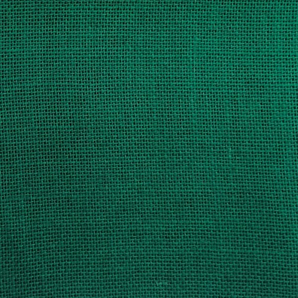 Jute stof in groene kleur