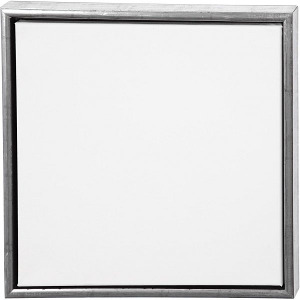 ArtistLine Canvas met lijst - antiek zilver/wit - 44x44 cm ArtistLine Canvas met lijst - antiek zilver/wit - 44x44 cm