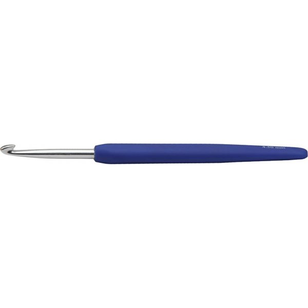 Haaknaald - blauw - nr. 4.5