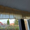 Klant imago Katoenen stof Gingham Medium vierkanten - Geel-Wit - 147 cm
