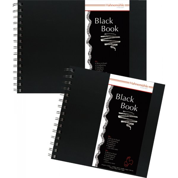 Tekenboek Hahnemhle Zwart 250g