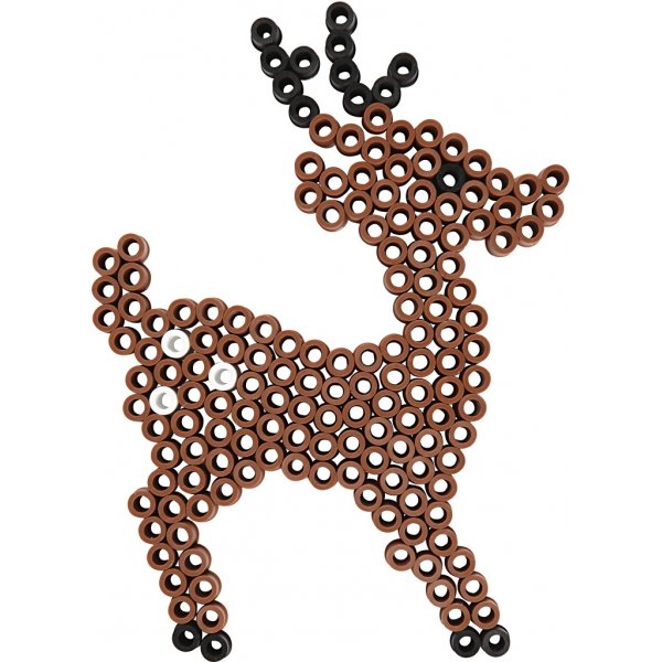 Parelbordjes - helder - teddybeer - auto - rendier - eend en konijn - JUMBO - 5 st Parelbordjes - helder - teddybeer - auto - rendier - eend en konijn - JUMBO - 5 st