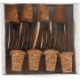 Kurk met houten hart - 12 st