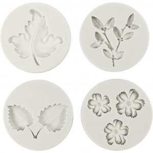Siliconen mal voor bloemen en bladeren Siliconen mal voor bloemen en bladeren