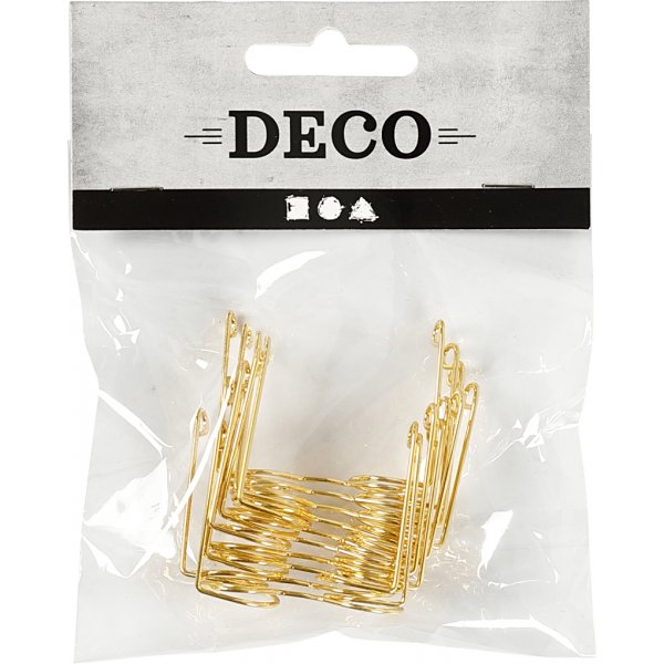 Brillen - goud - 35 mm - 10 st Brillen - goud - 35 mm - 10 st