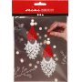Mini DIY Kit - macram Kerstman