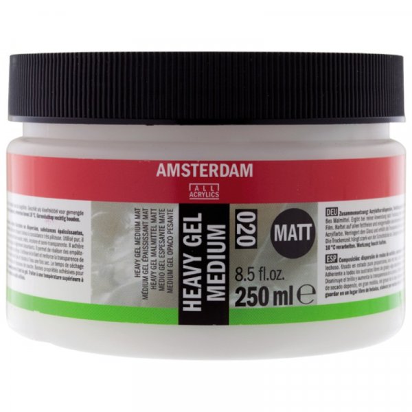 Amsterdam acryl medium - Zwaar gel medium - Mat