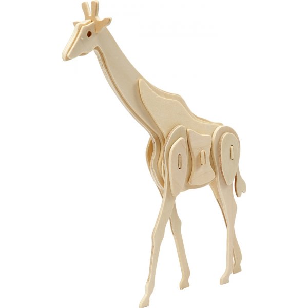 3D-bouwfiguur - giraffe 3D-bouwfiguur - giraffe