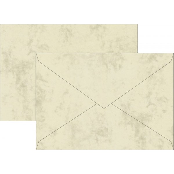 Envelop - C6 gemarmerd