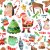 Tricot met patroon 150 cm - Elmteland Wit Tricot met patroon 150 cm - Elmteland Wit