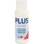 Plus Color Hobbyverf - gebroken wit - 60 ml