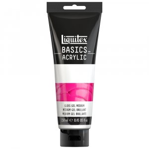 Acryl medium - Liquitex Basics Additives - 250ml - Tub Gloss Gel Medium