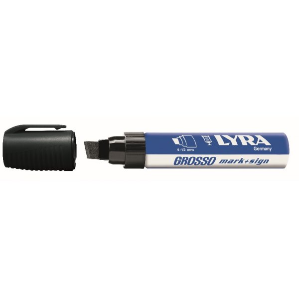 Permanente marker Mark&Sign 4-12 mm - Zwart