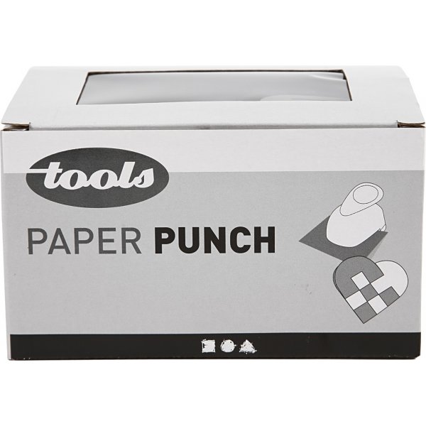 Papierpunch - Gevlochten hart