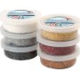 Foam Clay - bruine harmonie - metallic - 6 x 14 gr