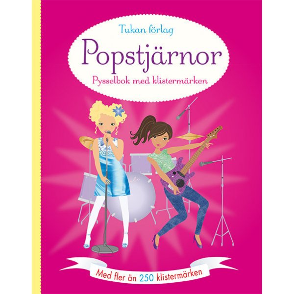 Popsterren: knutselboekje met stickers