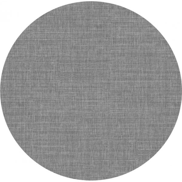 Waxdoek PVC Rond Linnen - Grijs