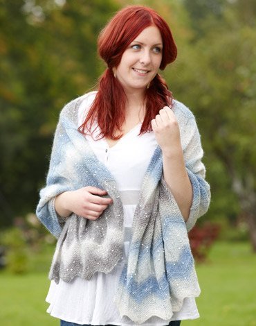 Breipatroon - Langwerpige sjaal